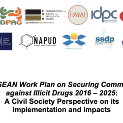 Civil society perspectives on the ASEAN Work Plan on Drugs 2016–2025