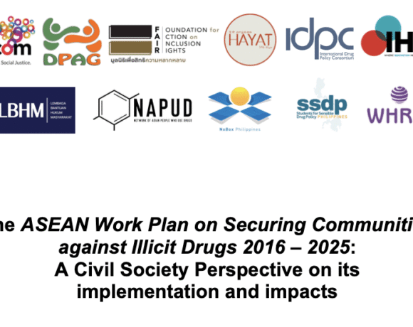 Civil society perspectives on the ASEAN Work Plan on Drugs 2016–2025